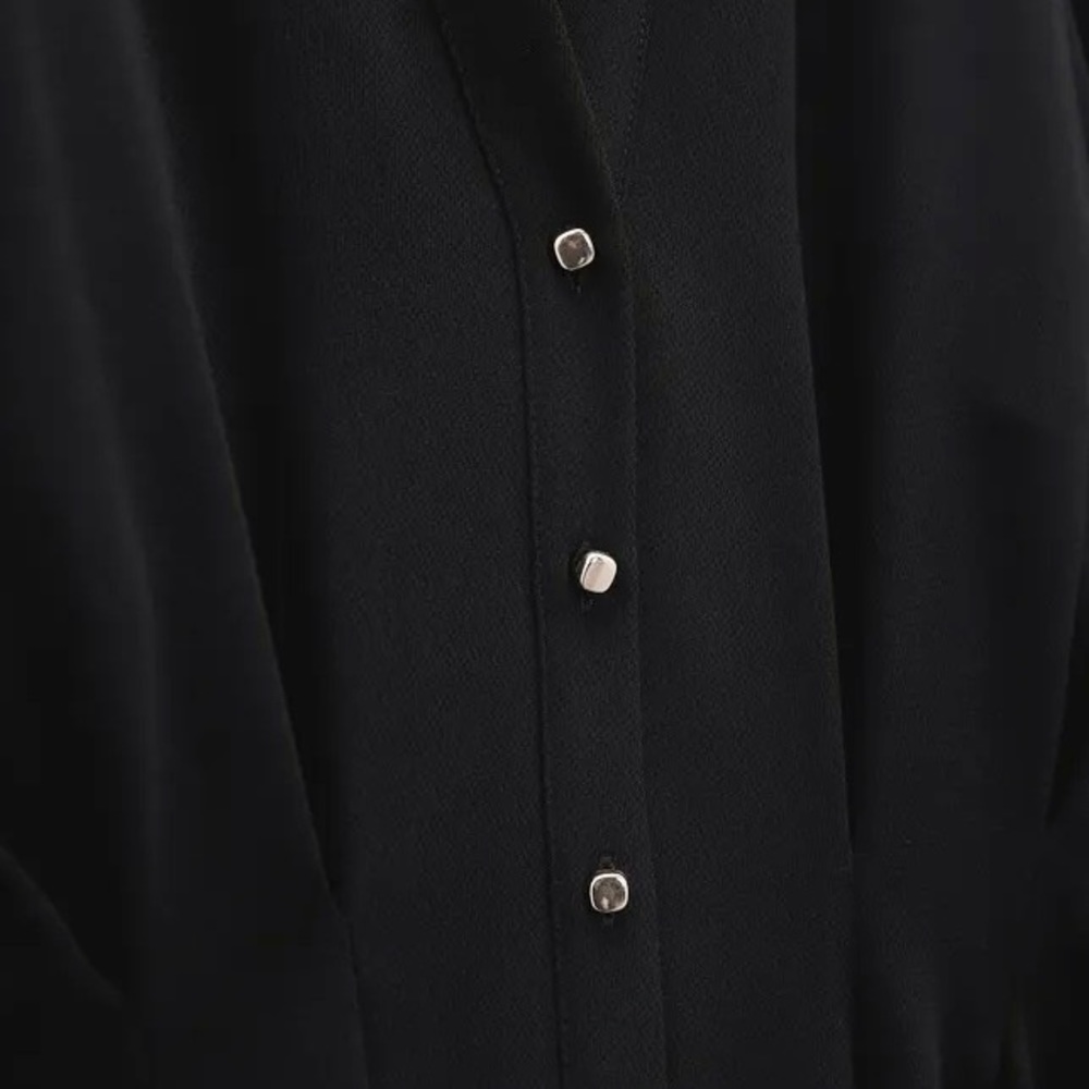 Zara Black Midi Dress - Picture 8 of 10